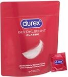 Durex Gef&uuml;hlsecht Classic Kondome &ndash; D&uuml;nn f&uuml;r ein intensives Gef&uuml;hl und...