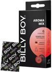 BILLY BOY Aroma Mix 6er Kondome | 56 mm | Fruchtig aromatisierte, MEDIUM Kondome (1x6
