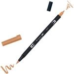 Tombow ABT-977 Fasermaler Dual Brush Pen mit zwei Spitzen, saddle brown