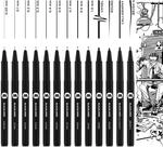 Molotow Blackliner Complete 13er Set (Strichst&auml;rke 0,05 mm bis 1,0 mm & spezielle