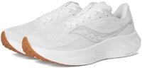 Saucony Damen Ride 18, Wei&szlig;/Gum, 39 EU