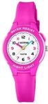 Calypso Kinder Analog Uhr Kautschuk Rosa - Quarzwerk - Hochfestes Glas - Wasserdicht