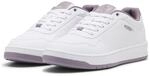Puma Court Classy Damen-Sneaker, Puma White Plum Jam Puma Silver, 40.5 EU
