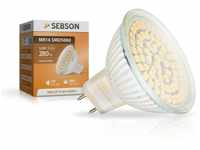 SEBSON LED Lampe GU5.3 / MR16 warmweiß 3.5W, ersetzt 30W Glühlampe, 280...