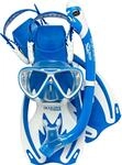 Cressi Rocks PRO Dry Set - Blue/White [S/M]