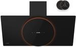 Klarstein Total Eclipse Dunstabzugshaube - 90 cm Kopffreihaube, 600 m&sup3;/h,