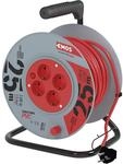 EMOS - Kabeltrommel 25m - 4 Schuko-Steckdosen - 230 V, 16 A, 3680 W - hochwertige