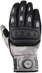 Knox Orsa OR4 grau Motorradhandschuhe CE BOA-Fit Verschluss Stretch Touch, M