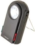 CHEMIN DE FER 2: 3 LED-Taschenlampe mit Farbfiltern und Schraubstockknopf. Aus