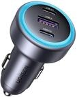 UGREEN 3-Ports Zigarettenanz&uuml;nder USB C PD30W Auto Ladeger&auml;t Adapter 12V KFZ