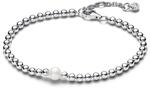 PANDORA Timeless Behandelte S&uuml;&szlig;wasserzuchtperle & Kugeln Armband aus