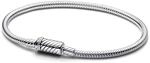 Pandora Moments Schlangenketten-Armband, Sterlingsilber, mit Magnetverschluss
