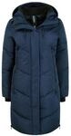 OXMO OXJuna Damen Wintermantel Parka Mantel mit Kapuze Gummizug