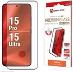Displex Premium Schutzglas (Full Cover, 10H) f&uuml;r Xiaomi 15 Pro/15 Ultra,