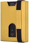 VON HEESEN Leder Slim Wallet - Geldbeutel mit RFID Schutz - Mini Geldb&ouml;rse f&uuml;r