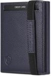 VON HEESEN Slim Wallet mit RFID Schutz - Geldb&ouml;rse Herren klein - Mini Geldbeutel