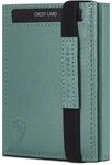 VON HEESEN Slim Wallet mit RFID Schutz - Geldb&ouml;rse Herren klein - Mini Geldbeutel