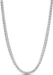 PANDORA Timeless Tennis-Choker-Halskette aus Sterling Silber mit Zirkonia, Gr&ouml;&szlig;e: