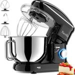 Planetaria-Knetmaschine, Facelle 2000W, 6,2 Liter, K&uuml;chenmaschine mit Sch&uuml;ssel aus