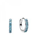 Pandora 293849C01 blau huggie hoop Ohrringe