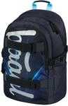 Baagl Schulrucksack f&uuml;r Jungen M&auml;dchen Teenager - Skateboard Rucksack -