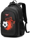 Asge Schulrucksack f&uuml;r Jungen 8-10 Jahre, Mit 4 Hauptf&auml;chern & Coolem