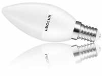 LumenTEC 1x E14, 5W LED E14, LED lampe E14 Kerzenform, Warmweiss, 450 Lumen Ø...