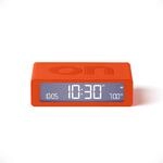 Lexon Flip Mini Reisewecker, digitaler LED-Wecker mit On/Off-Funktion, Einstellbarer