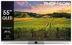 Thomson 55 Zoll (139cm) QLED Plus Zentral F&uuml;sse Google Smart TV, Wi-Fi, Dolby Audio,