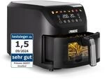Princess SlimFry Airfryer, 8L Fassungsverm&ouml;gen, 2000W, 8 Programme, Digitales