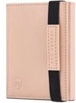 VON HEESEN Slim Wallet mit RFID Schutz - Geldb&ouml;rse Herren klein - Mini Geldbeutel