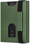 VON HEESEN Leder Slim Wallet - Geldbeutel mit RFID Schutz - Mini Geldb&ouml;rse f&uuml;r