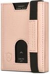 VON HEESEN Leder Slim Wallet - Geldbeutel mit RFID Schutz - Mini Geldb&ouml;rse f&uuml;r