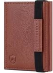 VON HEESEN Slim Wallet mit RFID Schutz - Geldb&ouml;rse Herren klein - Mini Geldbeutel