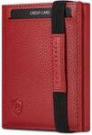 VON HEESEN Slim Wallet mit RFID Schutz - Geldb&ouml;rse Herren klein - Mini Geldbeutel
