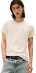Tommy Jeans Herren T-Shirt Kurzarm Original Slim Fit, Beige (Desert Sand Dune), XS