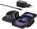 Belkin BoostCharge Pro Magnetische 2-in-1 Qi2 Reiseladestation 15W,