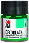 Marabu 11300005067 - Decorlack Acryl Saftgr&uuml;n 067, 50 ml, hochgl&auml;nzender Acryllack