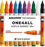 Molotow One4All 127HS Acryl Marker Basic-Set 1 (2,0 mm Strichst&auml;rke, hochdeckend und