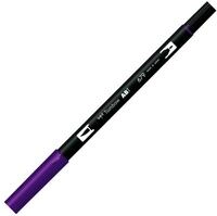 Tombow ABT-679 Fasermaler Dual Brush Pen mit zwei Spitzen, dark plum