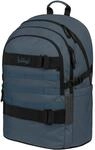 Baagl Schulrucksack Jungen M&auml;dchen Laptopfach Brustgurt 25 l - Dust Blue
