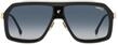 Carrera CA 1053/S/TI BLACK ON GOLD/BLUE SHADED 60/12/145 Herrenbrillen Sonnenbrillen
