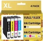HALLOLUX Kompatibel f&uuml;r 604 Patronen Kompatibel f&uuml;r 604XL Multipack f&uuml;r Epson XP