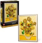 LEGO Art Vincent Van Gogh &ndash; Sonnenblumen - 3D-Blumengem&auml;lde mit beweglichen