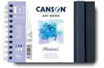 Canson C31200L003 Aquarellpapier, Papier, wei&szlig;, 21 x 14.8 cm