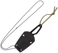 Mil-Tec Unisex &ndash; Erwachsene Neck Knife-15398200 Knife, Schwarz, 16 cm