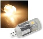 Wentronic LED-Lampe f&uuml;r G4 Lampensockel Lichtfarbe Ambient, wei&szlig; 30464