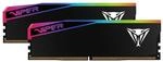 Patriot Viper Elite 5 Ultra Gaming RGB DDR5 RAM 32GB (2X16GB) 6400MT/s CL32 1.4v