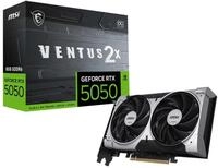 MSI GeForce RTX 5050 8G Ventus 2X OC - 8GB GDDR6 (20Gbps/128-bit), PCIe 5, Boost: