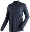 Maier Sports Herren Polo-Shirt Ulrich L/S, Langarm piqu&eacute; Polohemd